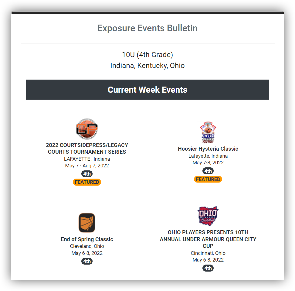 Baseball Event, Tournament, League Marketing